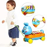 Bulges Kids Multi-functional Cute Animal Shape Knocks on Piano Music Educational Toy Pianos & Keyboards