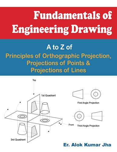 Fundamentals of Engineering Drawing: A to Z of Principles of Orthographic Projection, Projecctions of Points & Projections of Lines