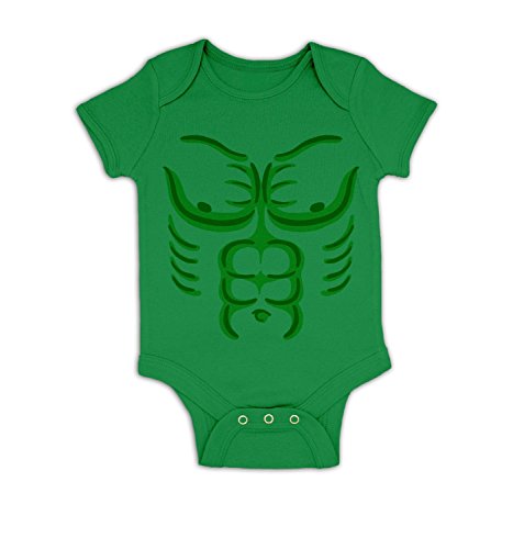 Green Monster Costume Baby Grow