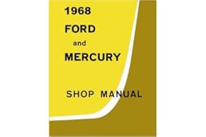 1968 Ford Galaxie Parklane Shop Service Repair Manual Book Engine Electrical OEM