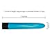 Vibrator, James Love Multi-Speed Bullet Vibrator, Female Clitoris Vagina Stimulation Sex Toy - Blue