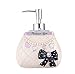5 Pieces Glamour Girl Bathroom Accessory Set Complete, Ivory Girly Bathroom Decor for Bathroom, Powder Room, Kitchen