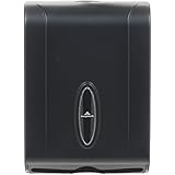 Georgia-Pacific GP 56650/01 Translucent Smoke Combination C-Fold or Multifold Paper Towel Dispenser, (WxDxH) 11.00" x 5.25" x 15.40" (Case of 1 Dispenser)