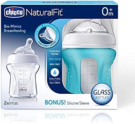 chicco natural fit glass bottle