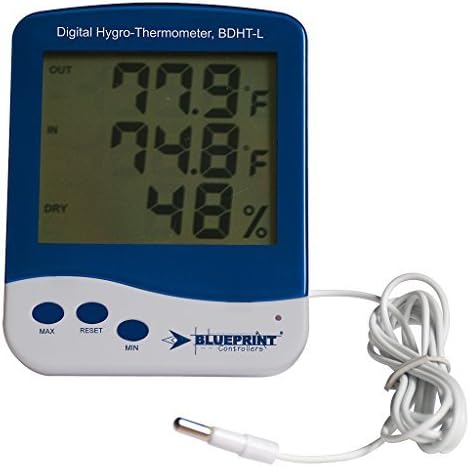 BluePrint Digital Hygro-Thermometer BDHT-L (Large) by BWGS