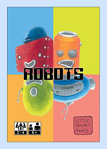 Little Rocket Games Robots Gioco Di Carte Giochi Da Tavolo