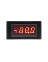 uxcell Digital DC multímetro amperímetro 100 A comprobador de medición de corriente con visualización LED de 4 cables 1 pcs