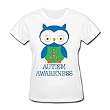 Autism Awareness Owl Women's T-Shirt by Spreadshirt™