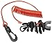 attwood 7591-6 Universal Boat Kill Switch Key Set for Johnson, Evinrude, Mercury, Yamaha, Suzuki, Tohatsu and Honda primary