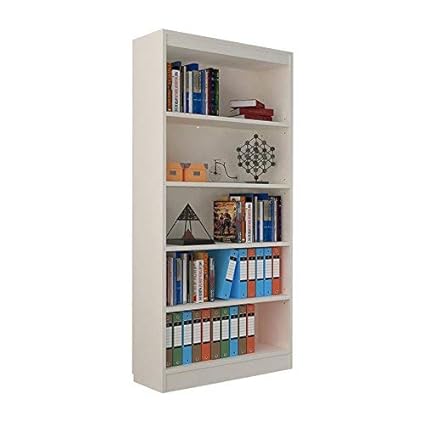 A10shop Alpha Bookshelf Storage Cabinet With 5 Shelf 67 Inch