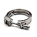 HFS (R) Stainless Steel 304 Quick Release V-Band turbo downpipe Clamp 3inch