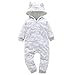 Memela(TM) NEW FALL WINTER Unisex Baby Layette Gift Set Crawling Suit Outfit (0-6 mos)