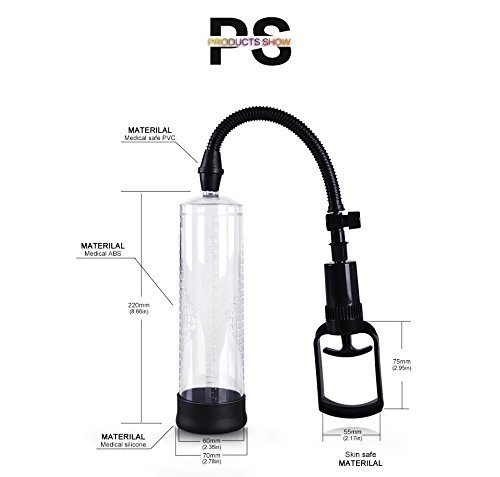 Enlargement Vacuum Pump Extender Peni-s Pump Enlarger Extension for Men