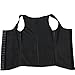 FeelinGirl Men's Latex Steel Boned Waist Cincher Corset Vest