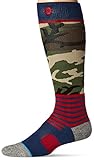 Stance Men's Redbone Snow Crew Socks, Camo, Small/Medium