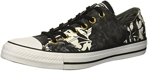 black floral converse