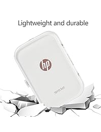 SAIKA EVA - Funda rígida a prueba de golpes para impresora portátil HP Sprocket, con cremallera