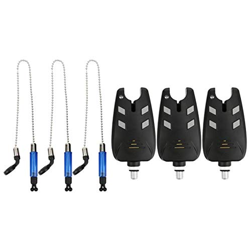 FFSMCQ Drahtlose Angeln Bissanzeiger Swinger Set High Sensitivity Elektrofischköder Alarmanzeige Alarmglocke Sea Fishing… – Bild 3