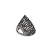Lavencious 11 Rows Fashion Crystal Cocktail Rings for women Size 5 to 12