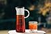 COLD BREW COFFEE MAKER - Iced Coffee Maker & Tea Infuser with Pouring Spout, Glass Pitcher with Removable Stainless Steel Filter, 1 Quart | 32 oz