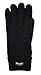 BRUCERIVER Men Pure Wool Knitted Gloves with Thinsulate Lining Size S/M (Black)