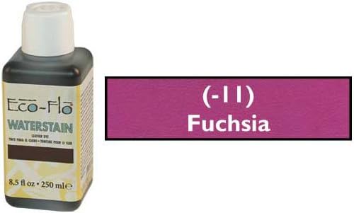 Tandy Leather Eco-flo Professional Fuchsia Water Stain 8.5 oz by Tandy