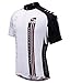 sponeed Men's Cycling Jerseys Tops Biking Shirts Short Sleeve Bike Clothing Full Zipper Bicycle Jacket with Pockets