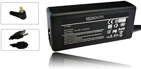 Monolith Industry 90W AC Adapter for Acer Aspire V 15 Nitro VN7-572G-54YG; Acer Aspire V15 Nitro BE VN7-572G-75ZN; Acer Aspire V 15 Nitro VN7-571G-56NX; Aspire V15 Nitro VN7-571G-574H Cord