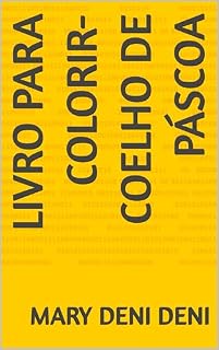 Livro LIVRO PARA COLORIR-COELHO DE PÁSCOA
