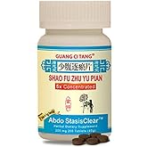 Abdo Stasisclear All Natural Chinese Herbal Guang Ci Tang Supplement Shao Fu Zhu Yu Pian Tablet Pill by Guang Ci Tang
