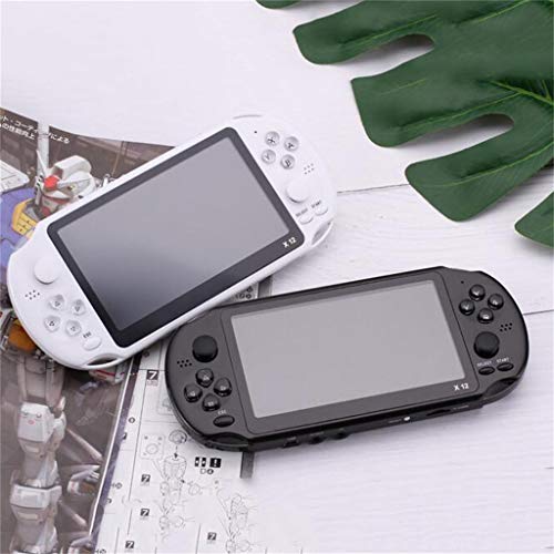 Basde Handheld Game Console Kids Adults, Mini Arcade Game Retro Machines for Kids with 3000 Classic Video Games Home Travel Portable Gaming System Childrens Tiny Toys Digital (Black)