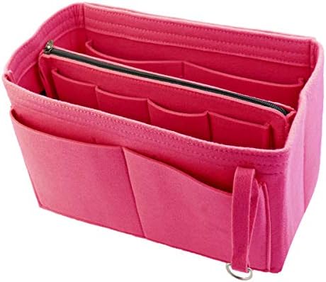 Purse Organizer Insert Felt Bag organizer for Women's Handbag Fit LV Speedy Neverfull Longchamp Tote 5 Sizes 7 Colors