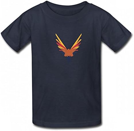 LCMFNF Logan Arizona State Flag Paul Tshirt Printed Cotton T-Shirts Tops Logo Best Quality Boy Girl Tee Navy