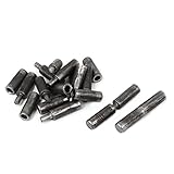 uxcell Home Gate Door Window Male to Female Steel Hinge Pin 50mmx9mm 10 Pairs