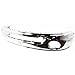Evan Fischer Bumper for Dodge Ram 1500 2002-2008 Front Chrome Steel w/Fog Light Holes Replaces # 55077946AB CH1002383