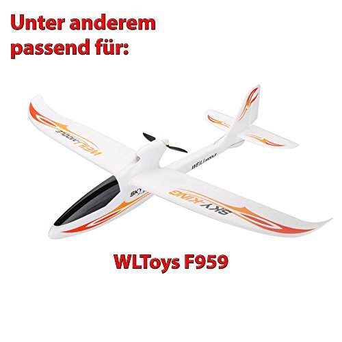 HSP Himoto Original Propeller für RC Modell-Flugzeug WLToys F959 Sky King Segelflugzeug Glider Ersatzteil für Flieger… – Bild 4