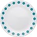 Corelle - 1124369 Corelle Service for 6, Chip Resistant, South Beach dinner plates, 18-piece