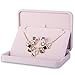 eforpretty [Elegant] Geometric Chunky Necklace & Earrings Set (Crystal, Rhinestone and Acrylic)