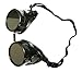 1 ALAZCO Black Welding Oxy-Acetylene Goggles Steampunk - 50mm Eye Cup #5 Lens - Welding, Torching, Soldering, Brazing & Cutting Metals - Made in Taiwan