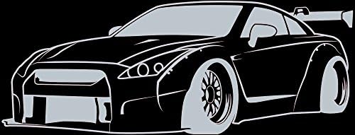 Nissan GTR R35 Libertywalk JDM Skyline Vinyl Wall Decal