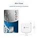 [Mini & Smart] iClever BoostCube 12W Dual USB Wall Charger with Foldable Plug for iPhone X/8/7/6s/Plus, iPad Air 2/mini 3, Galaxy S7/S6/S6 Edge, Note 5 and More, White