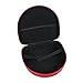 Hard EVA Travel Red Case for Bluedio T4 / T5 (Turbine) Active Noise Cancelling Over-Ear Swiveling Wireless Bluetooth Headphones by Hermitshell