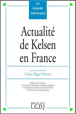 Actualité de Kelsen en France