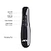 JSVER Wireless Presenter RF 2.4GHz Rechargeable Keynote Remote Control PowerPoint PPT Clicker with a Red Laser Pointer Pen