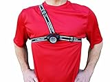 Ultra Runner X35 LED Chest Running Light by Runner's Goal - Comfortable Alternative to Headlamps for Jogging, Running, Hiking & More ...