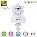 Sricam 4332027141 SP012 Wireless IP Security Camera Pan Tilt 720P WiFi Network P2P App Support Onvif Night Vision 2 Way Audio, White