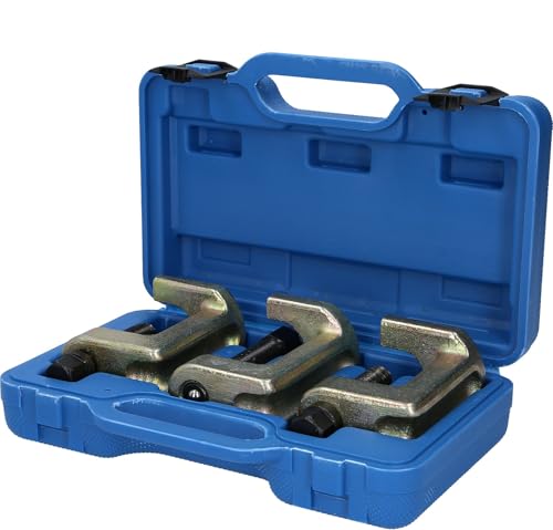 BRILLIANT TOOLS BT661000 Ball Joint Puller Set | 23-28 - 3 4 mm | 3-Piece [Powered by KS Tools] Black Silver
