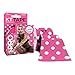 KT Tape Pro Extreme Therapeutic Elastic Kinesiology Sports Tape, 20 Pre Cut 10 inch Strips, 100% Synthetic Water Resistant Breathable, Pro & Olympic Choice, Pink Polka Dots