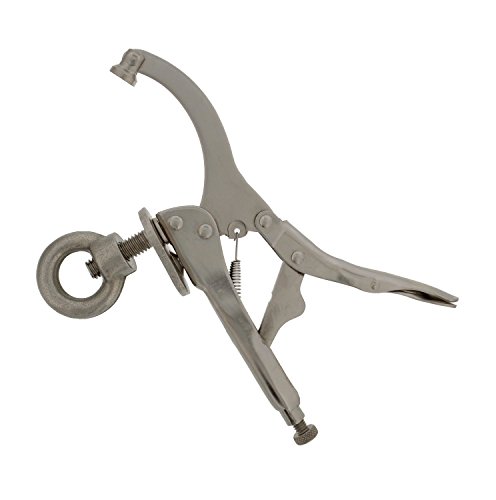 DCT Drill Press Vice Clamps, 9in - Wood Positioning Grip Holder for Accurate Drilling and Woodworking - Thumbnail 2