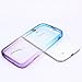 S4 Case, Samsung S4 Case,Galaxy S4 Case ,BAISRKE Purple and Blue Gradient TPU Soft Edge Bumper Case Rubber Silicone Skin Cover for Samsung Galaxy S4 I9500 I9505